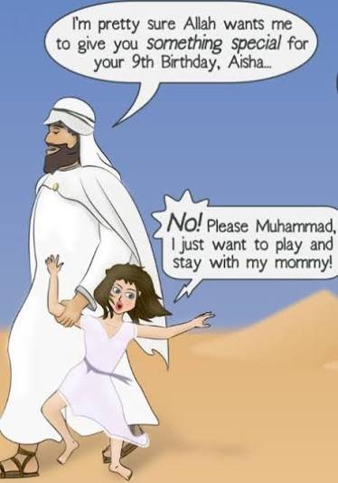 RealRickyf45h's tweet photo. @Rickyf45h @YoutubeFFTV Then you must really despise that paedophile, Muhammad. Yeah, we all hate him too. https://t.co/pq0ebB0Onh