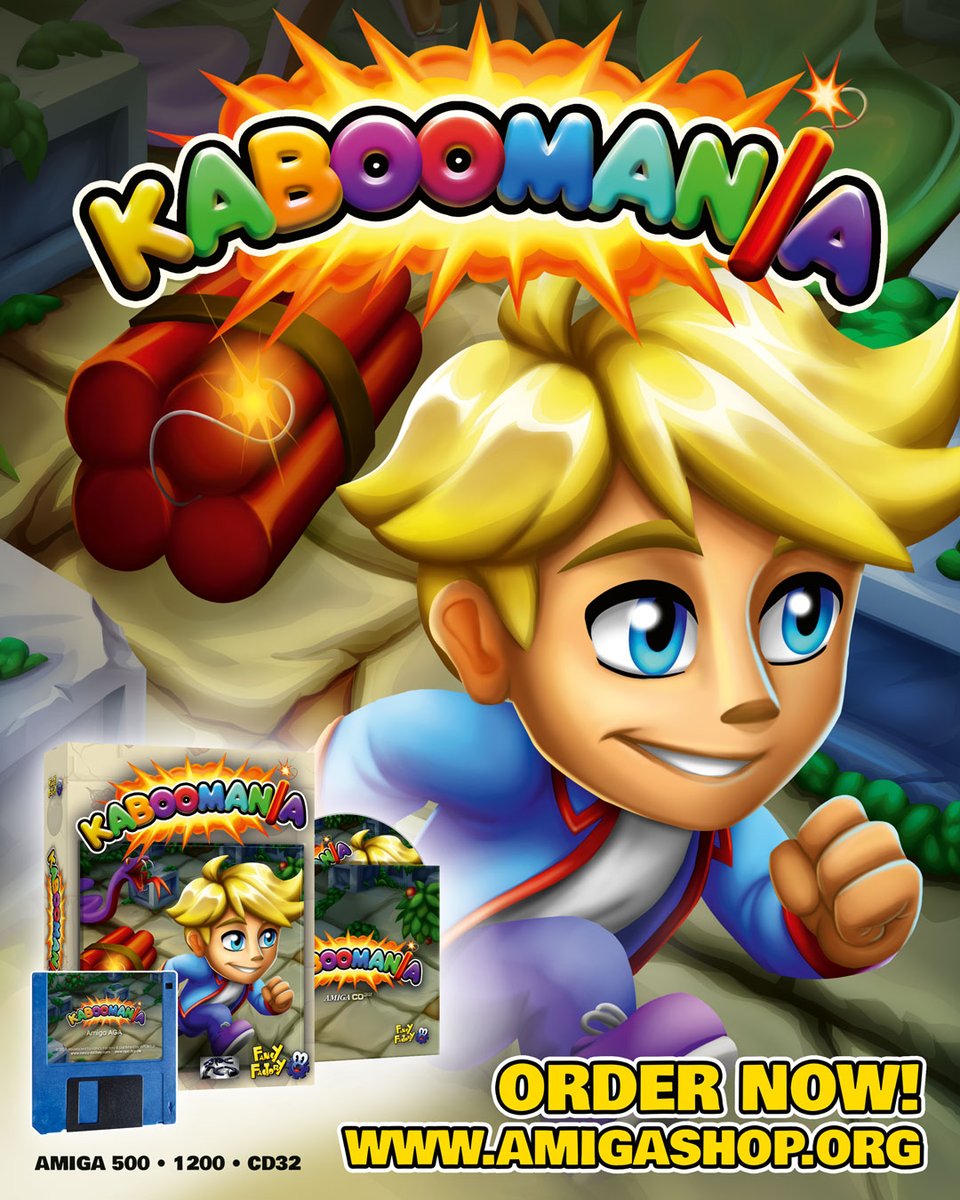 AmigaFuture's tweet photo. APC&amp;TCP: Kaboomania Boxed Version and Soundtrack Released

#amiga #commodore #amigafuture #apctcp #kaboomania

https://t.co/KRF0GMZ91L
https://t.co/surL6HU76M https://t.co/8T8RHlACEj