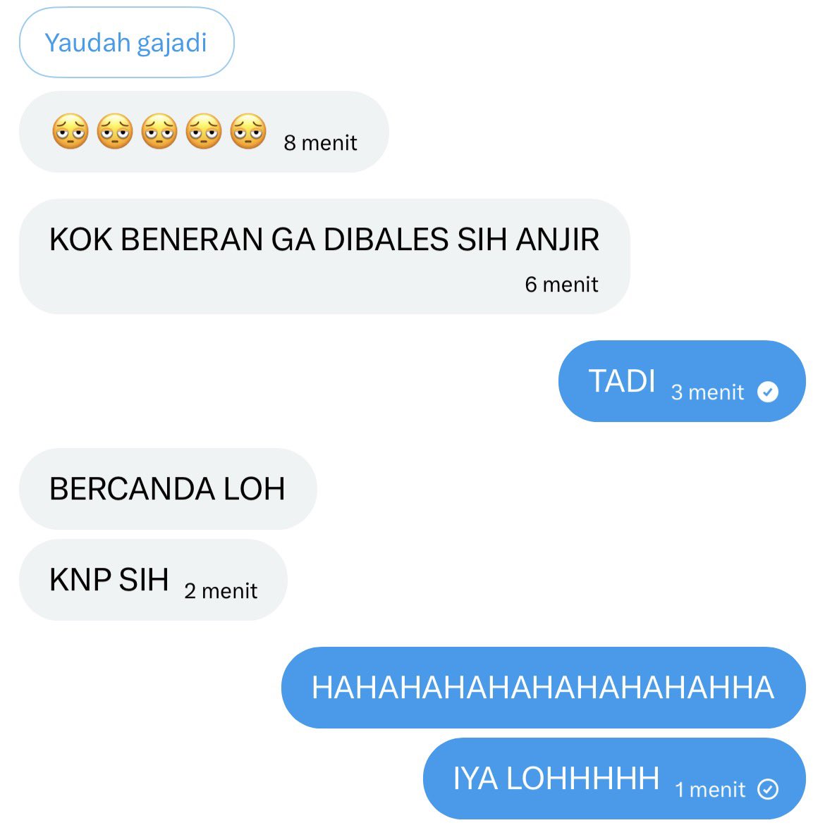 pipelieur's tweet photo. KENAPA SIH MARAH MARAH MULU
@badtzirio https://t.co/ipUIvROY7L