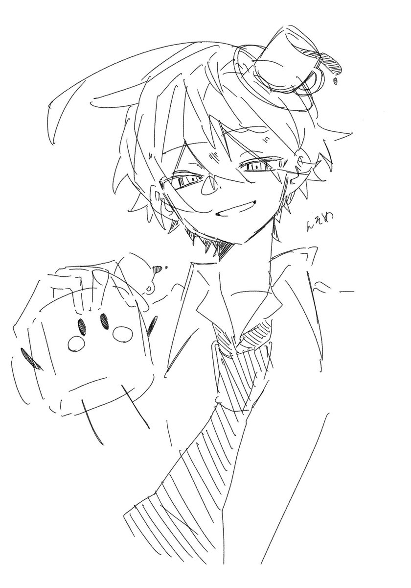 shishanyako's tweet photo. らくがき https://t.co/k84jdrnLVL