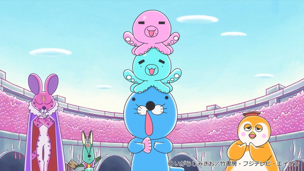 BONOBONO_nokoto's tweet photo. 今週の #ぼのぼの は？
1回戦でアライグマくんが敗退し、しまわれてしまったことに衝撃を受けるぼのぼの。2回戦は海の環境に適した者が有利と宣言され、ぼのぼのは気持ちを切り替えて参戦を決意する。
「クイズしまっちゃ王！2回戦」
8月15日(土)フジテレビあさ5:22放送
お楽しみに！ https://t.co/vKDfOIsgBF