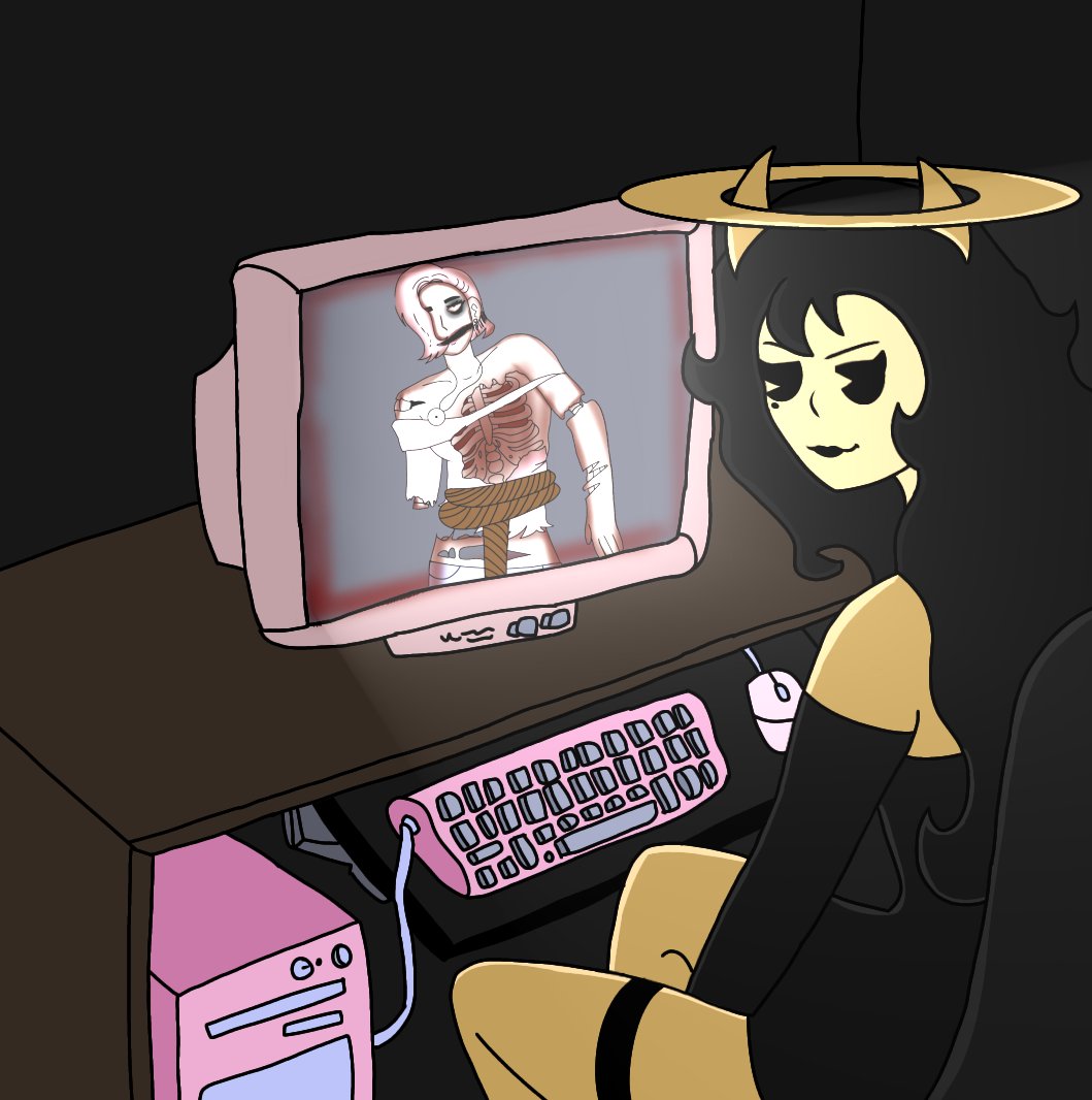 Alicefreelby's tweet photo. HA! I trapped Eun-Mi into a human expenditure program and killed her!😈 https://t.co/mLUB2zT1xv