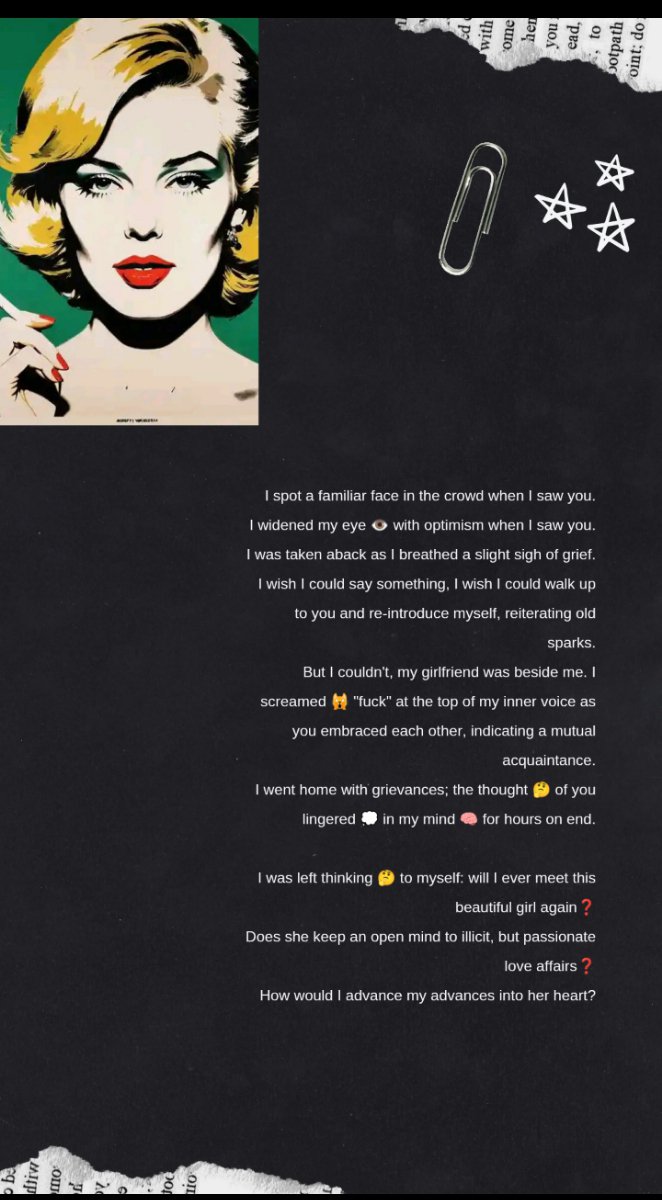 LihleSL's tweet photo. Ever locked eyes with a familiar face in the crowd and felt your whole world tilt?
This original poem captures that exact moment: the sudden recognition, the quiet grief, the “what if” that lingers for hours, and the forbidden question that follows.

 #PoetryCommunity https://t.co/1ZCcNN8lnG