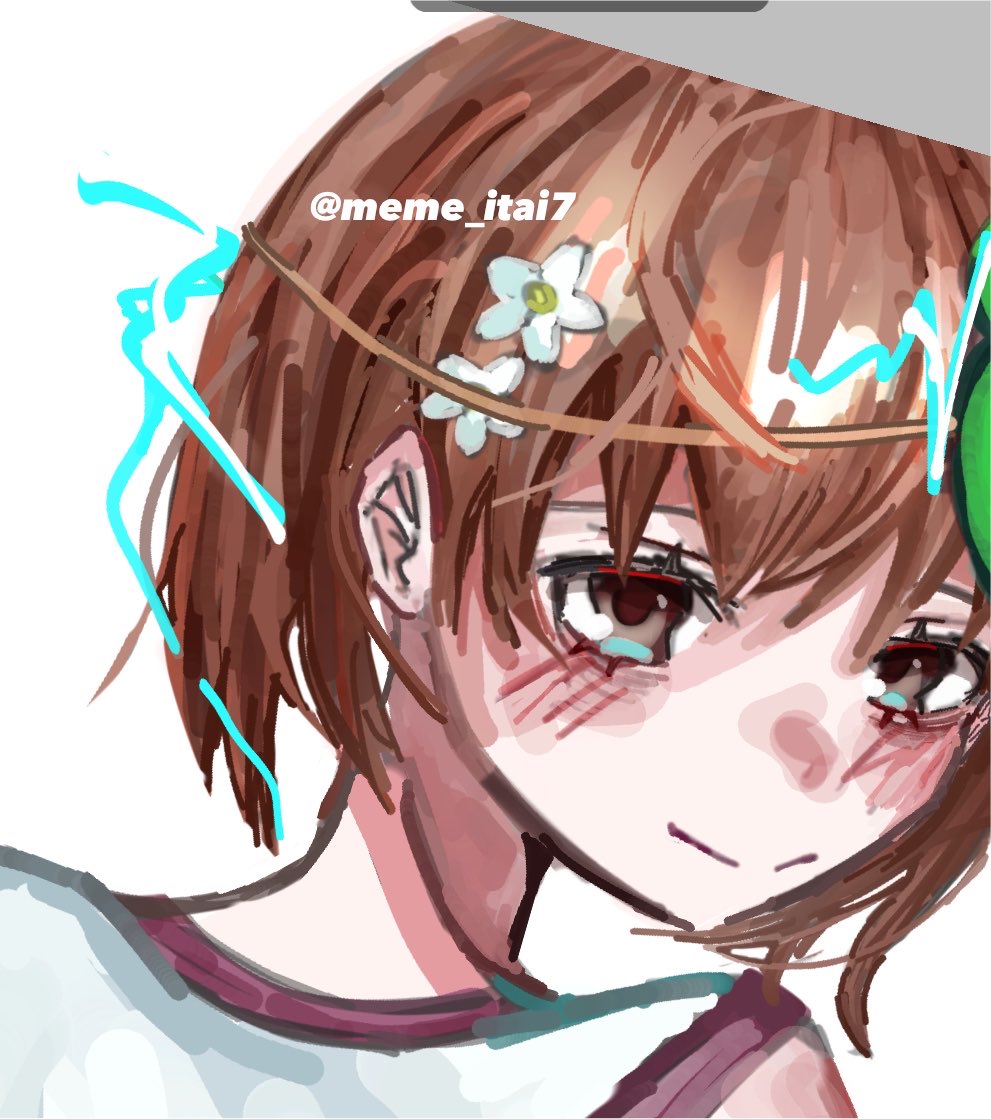 meme_itai7's tweet photo. 依頼絵。 https://t.co/rucU0srqbE