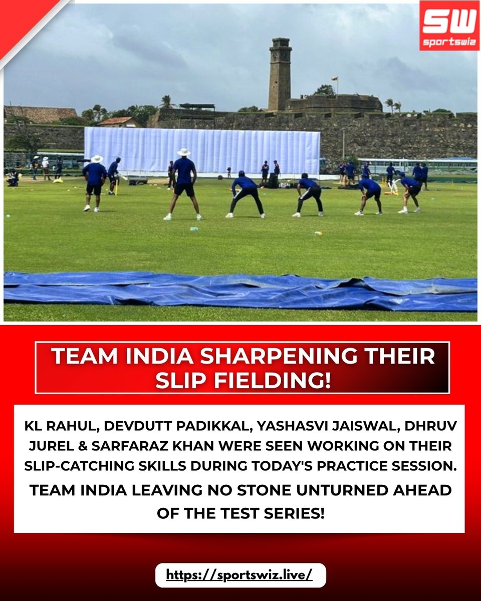 mysportswiz's tweet photo. 🔥 TEAM INDIA PUTTING IN THE WORK! 🏏

Team India leaving no stone unturned! 🇮🇳

https://t.co/9AC7sYGM6O

#TeamIndia #KLRahul #DevduttPadikkal #YashasviJaiswal #DhruvJurel #SarfarazKhan #TestCricket #Sportswiz #HardikIsBack #TestCricket #Starc #MSDhoni #Bangladesh #Westbrook https://t.co/IGOJP2XLni