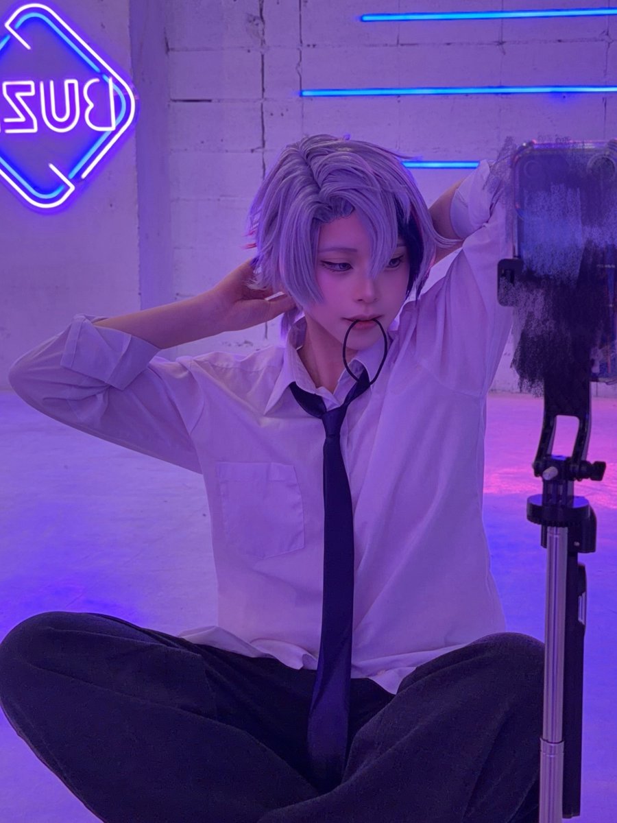 Mi02lin's tweet photo. cos | 🌈🕒 | 🥂✨️
昨日はふわっちでオールナイトだったよ✨️ https://t.co/dfgN2jrW6z