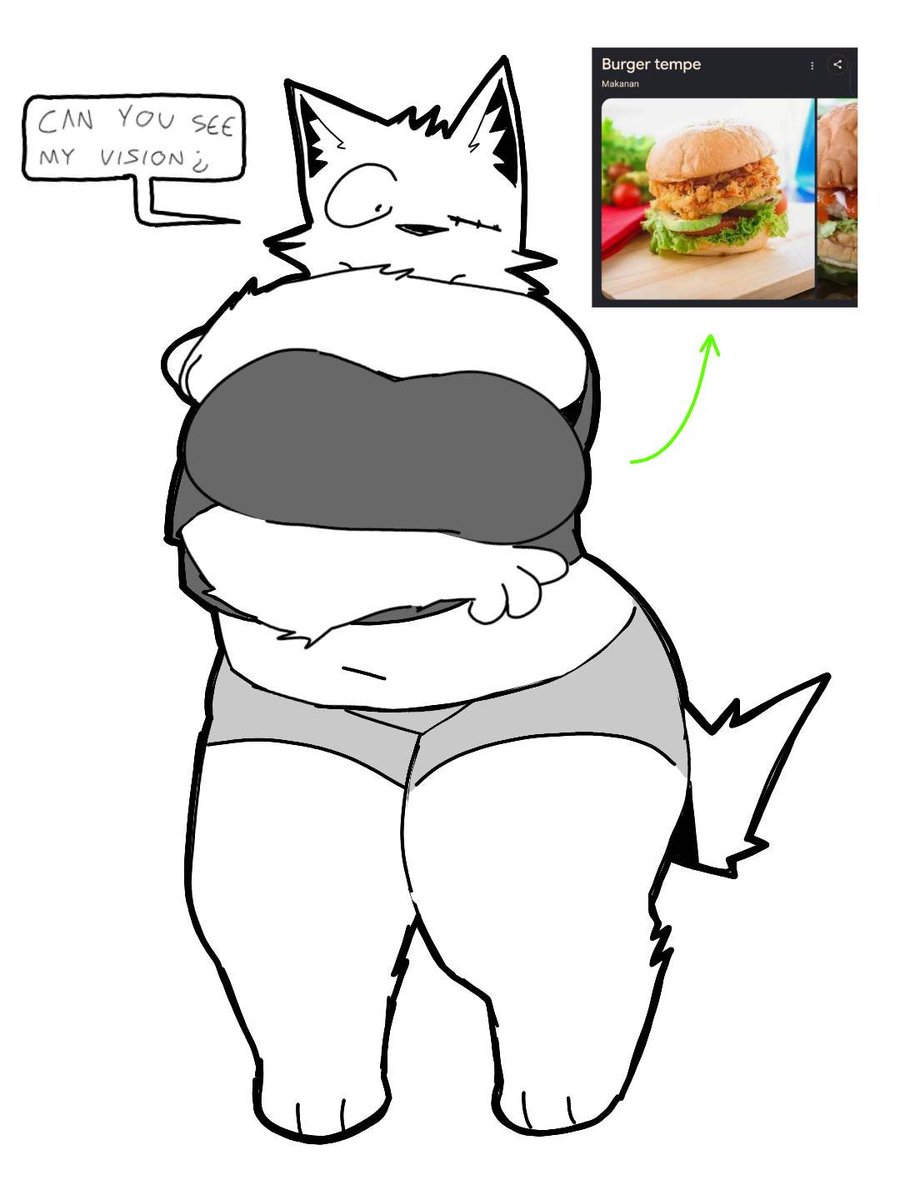 LabiLabirhin's tweet photo. Aku gak tau burger tempe itu ada di dunia sampe hari ini https://t.co/pAIxnhr5rh
