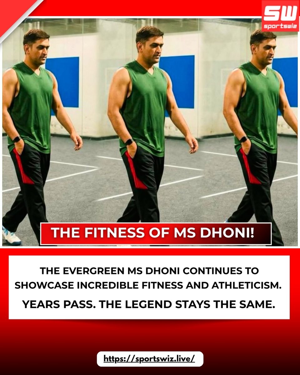 mysportswiz's tweet photo. THE FITNESS OF MS DHONI! 💛

Age is just a number for MS Dhoni! 👑

https://t.co/9AC7sYGM6O

#MSDhoni #Dhoni #Mahi #CaptainCool #CSK #WhistlePodu #MSD #CricketLegend #Sportswiz #Cricket #HardikIsBack #TestCricket #Starc #MSDhoni #Bangladesh #EoinMorgan #Westbrook https://t.co/CH6QdXXwEy