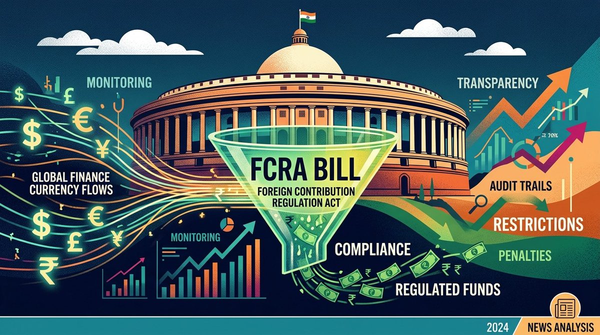 virandersirohi's tweet photo. Major updates in India's NGO & non-profit ecosystem!

The Foreign Contribution (Regulation) Amendment Bill, 2026 is under active legislative scrutiny after being referred to a 31-member Joint Parliamentary Committee (JPC).

What is the FCRA Bill, why is it being amended, and how will it impact foreign-funded organizations?

Here is a full breakdown: [1/5]