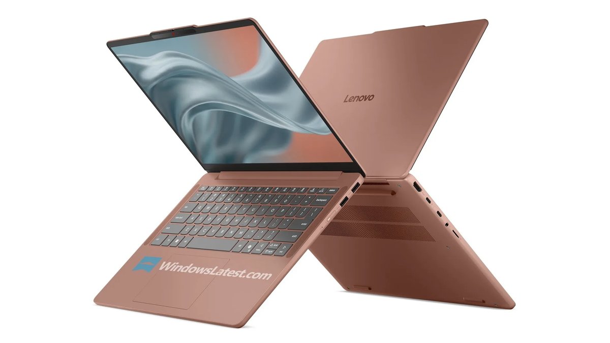 TweakTown's tweet photo. Leaked renders suggest Lenovo's IdeaPad Vibe will challenge the MacBook Neo with seven bold colorways and six ports, plus Snapdragon or @AMD variants, though pricing and availability remain unconfirmed. 🎨💻 https://t.co/GtBtEaHoUO https://t.co/isvpxnDbiW