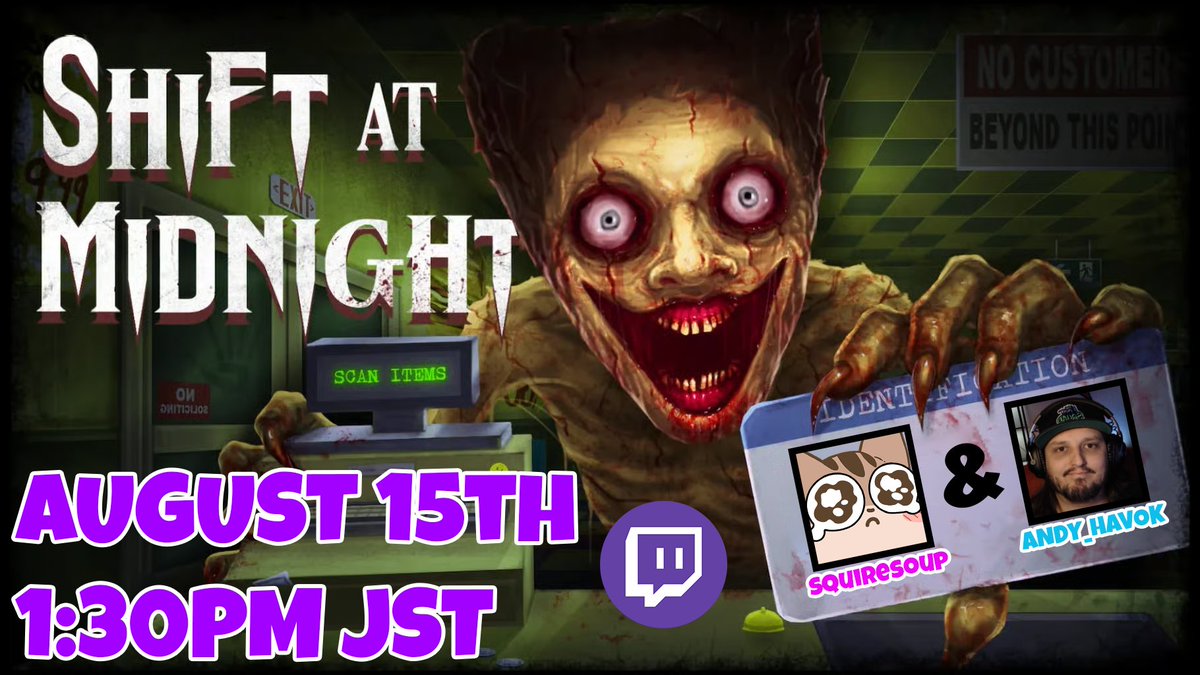 SquireSoup's tweet photo. Gonna be playing some Shift At Midnight with @Andy_Havok this Saturday 1:30PM JST (Friday 9:30PM PST)
https://t.co/MY3SsZvMjP
https://t.co/r2wRWrlHgE https://t.co/vbro3suS6X