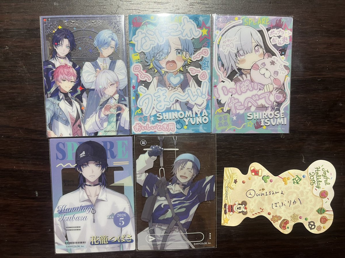 un1sama's tweet photo. 【交換】にじさんじ ポップコーン3 すぷれあ

譲／ 1枚目参照

求／ 2枚目参照

⭐️初回ツイフィ必読
⭐️1点〜◎

お気軽にお声かけください🎵💫 https://t.co/s50kZF5KXb