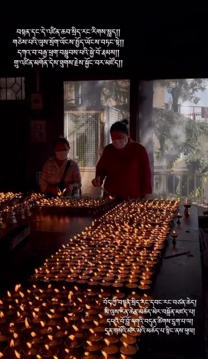 SFT_India's tweet photo. On the 6th week of Pawo Lobsang Rangzen’s passing, we offered 1,000 butter lamps in deep prayer. Together with @TYC, Gu-Chu-Sum, NDPT, ITN &amp; TWA, we pray for his final wishes to be fulfilled and for his rebirth in a Free Tibet.
#FreeTibet #TibetanMartyrs #StandWithTibet https://t.co/tHTgmywUGw