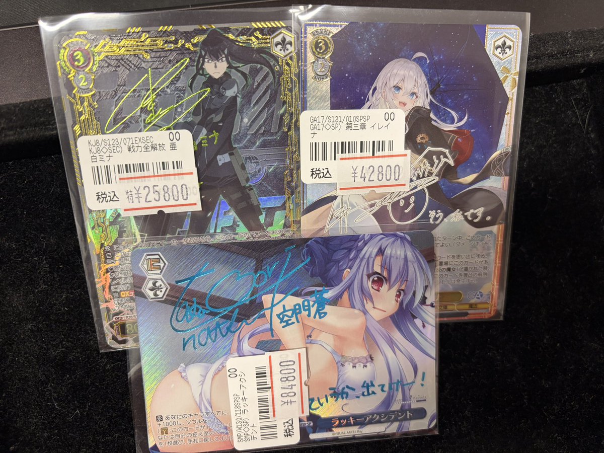 ✨ネクプロ2号店ヴァイス入荷情報✨】 ✨戦力全解放 亜白ミナ(SEC
