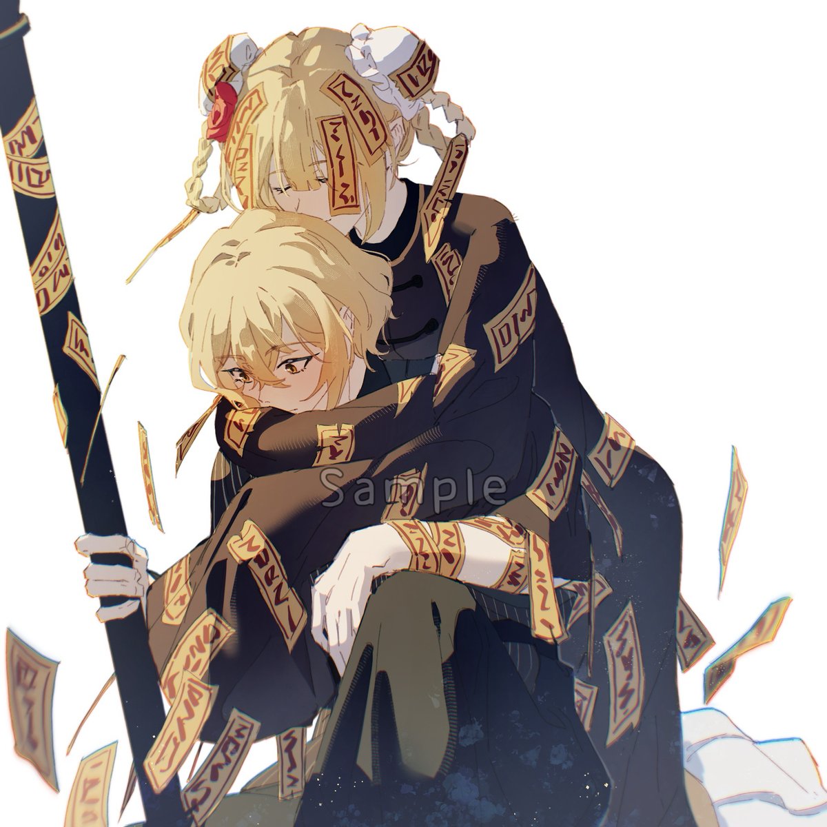 drownin124's tweet photo. Day3 10:00-on the hair.

It's commission! The art is not my work!
Artist:左右_png
【MeetInTheStarrySky 3113 72h event】
#Limbus_Company #lcb311 https://t.co/o8abanuYw3
