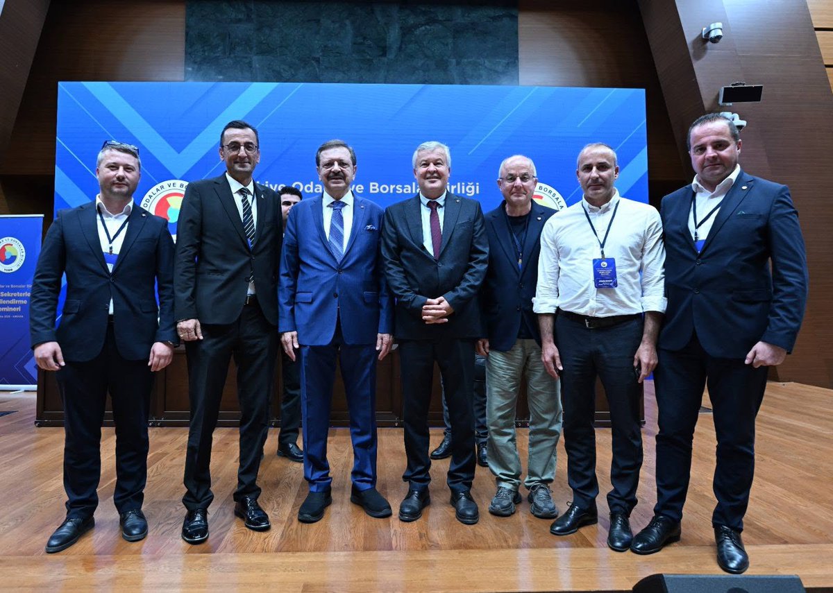 geredetso's tweet photo. Genel Sekreterler Eğitim Semineri TOBB’da Gerçekleştirildi

Türkiye Odalar ve Borsalar Birliği (TOBB) tarafından düzenlenen Genel Sekreterler Eğitim Semineri’ne, Gerede Ticaret ve Sanayi Odası Genel Sekreterimiz Turhan Anaç katılım sağladı. https://t.co/ZIg1jMiV0A