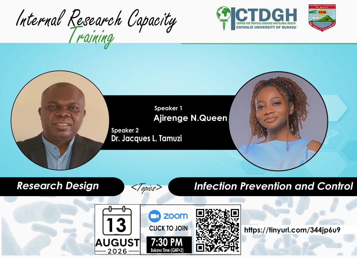 ctdgh_ucb's tweet photo. 🚀 Launching today! 🎉

Our Internal Research Capacity Training (IRCT) starts today with two sessions!

Capacity building is key to growing a dynamic research community. 

Link: https://t.co/T4MZ7v4I8v

Let’s learn together. 🔬🌍 https://t.co/JSNpSjJyuU