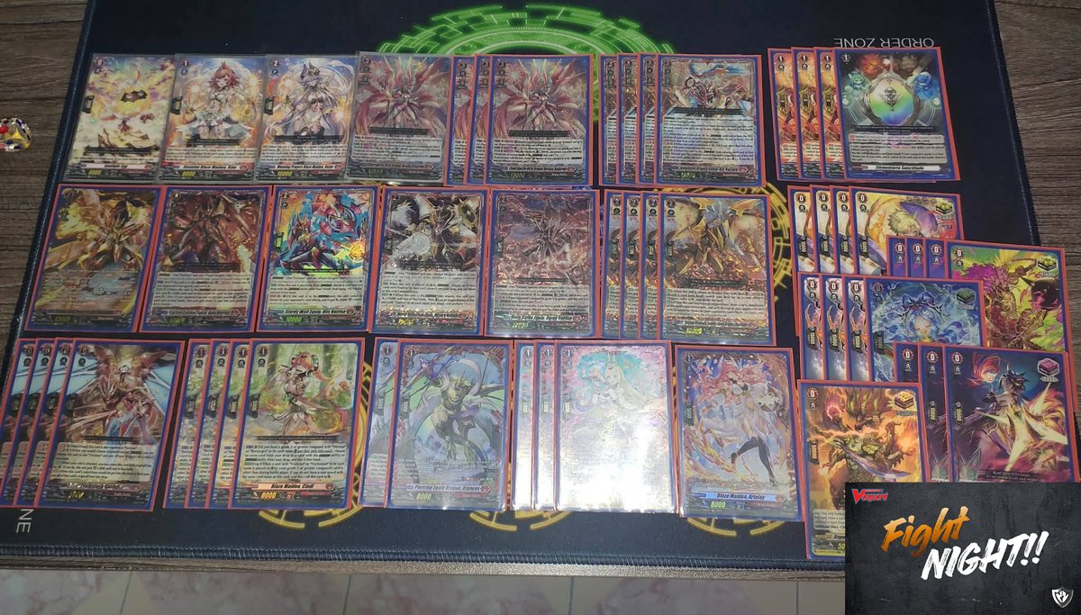 hnexus2005's tweet photo. 🌃 HNexus Fight Night local swiss tournament 12/8/2026 Standard format post the Legendary Vanguards :  
1st Direful Doll (Phil)
2nd Ezel (Nguyen Thanh)
3rd Folia (Octopus)
4th Nirvana (Tasha)  
Congrats 
📷 #VGTopDecks #CardfightVanguard #cfvanguard https://t.co/FOmWnN3xHQ