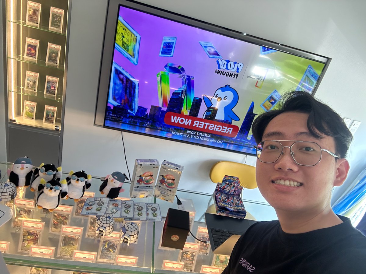 toerr_ishuman's tweet photo. Having coffee with the Pudgy Penguins community in Vietnam 🇻🇳☕️🐧

Good conversations, KAKAWOW pack openings and a great time with the huddle.

@PenguAsia @pudgypenguins @kakawow_global https://t.co/dYsdY3d3q8
