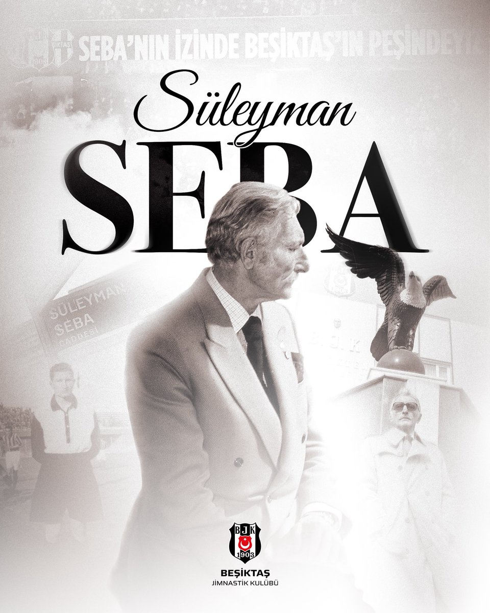 Besiktas's tweet photo. Seba'nın izinde, Beşiktaş'ın peşindeyiz!

Seni hiçbir zaman unutmayacağız, sonsuza dek kalbimizdesin. #SüleymanSeba https://t.co/UXToAxBBJe