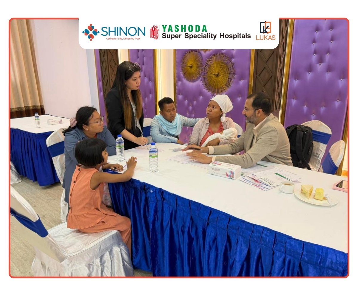 Shinon_global's tweet photo. Shinon Healthcare, in collaboration with @yashodamedicity, recently travelled to Yangon and Mandalay, Myanmar, with the leading specialists for Health Talks, OPD consultations and hospital engagements.

#ShinonHealthcare #MedicalTourism #MedicalExperts #HealthcareCollaboration https://t.co/fVarT2rNCy