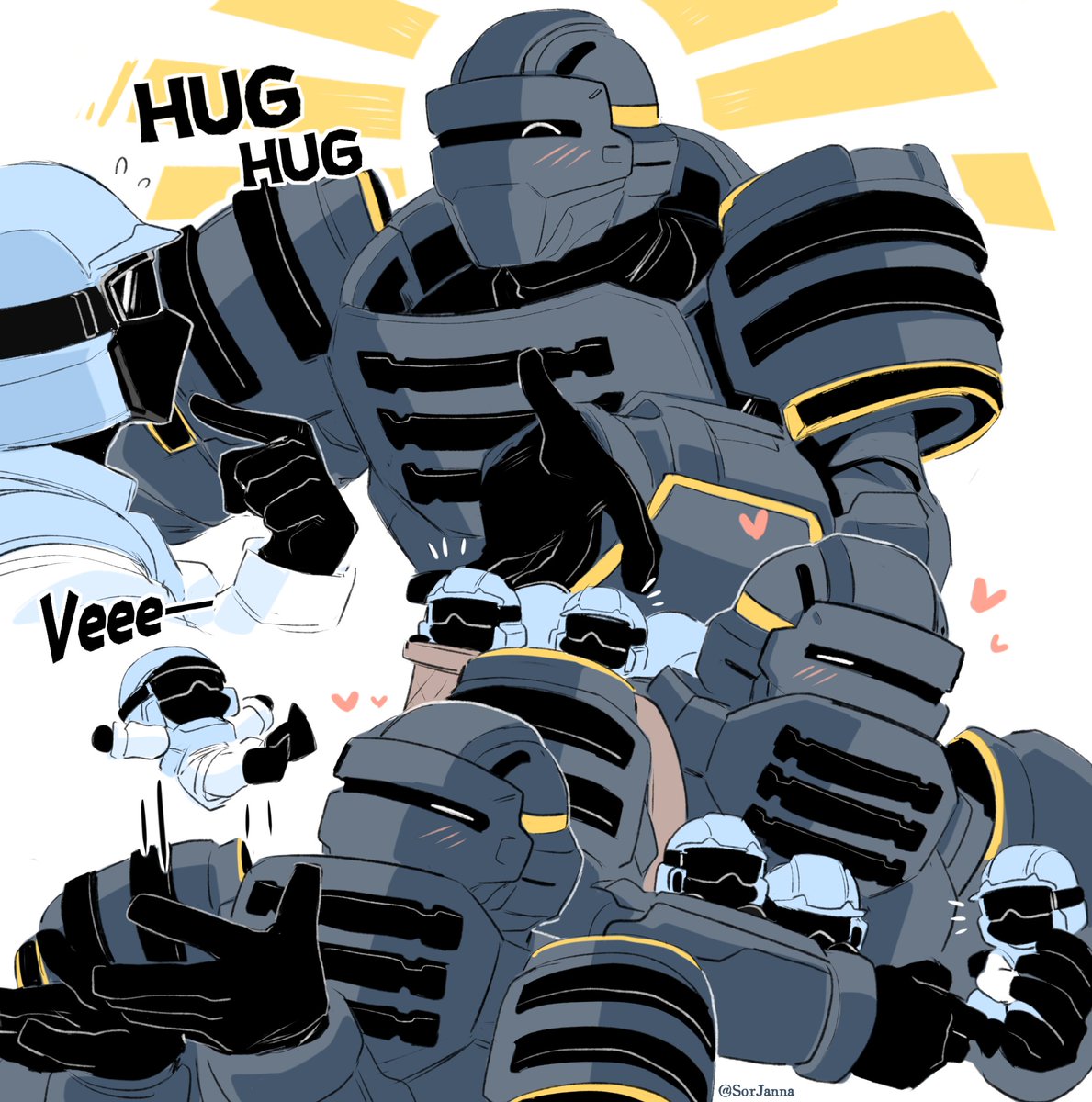 Janna_SL0216's tweet photo. Me after the update:
#helldivers2 https://t.co/E1vRa9BCc7