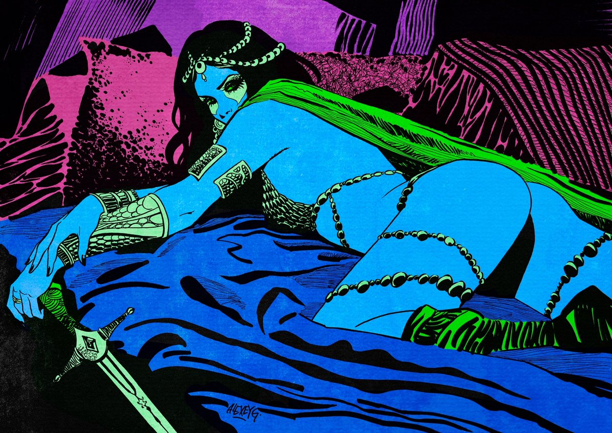 AlexeyGorboot's tweet photo. In the dark fantasy, everything becomes more alluring. https://t.co/TW8a1XABVg