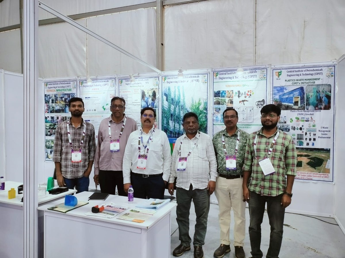 cipet_csts's tweet photo. HiPLEX 2026 Expo was held at HITEX, Hyderabad from 07th August 2026 to 10th August 2026.
CIPET: CSTS - Hyderabad has installed a stall at the Expo to showcase its activities. Glimpses of the same are herewith. https://t.co/EItHg2BztJ