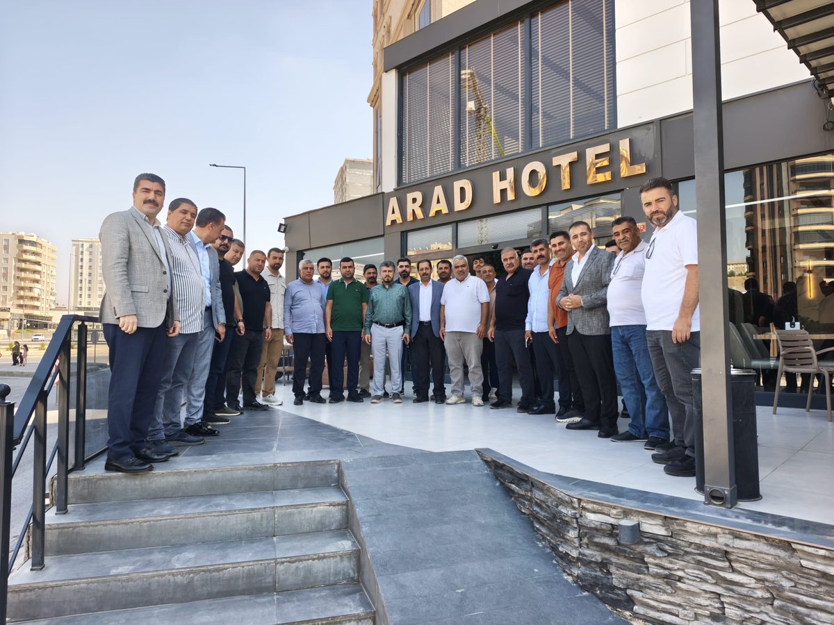 AycinBilal's tweet photo. @surgiyad – Şanlıurfa Girişimci Yapı ve İş İnsanları Derneği olarak, #ARAD #OTEL’de düzenlenen davete icabet ettik.

Nazik davetleri ve misafirperverlikleri için Ahmet Badıllı ve Yasin Badıllı’ya teşekkür ediyor, kendilerine çalışmalarında başarılar diliyoruz.

Şehrimizin iş dünyasının değerli isimleriyle bir araya gelmek, istişare etmek ve güçlü bağlarımızı pekiştirmek bizler için büyük önem taşıyor.

Birlikte daha güçlü, birlikte daha güzel bir Şanlıurfa için çalışmaya devam edeceğiz.

#ŞÜRGİYAD #Şanlıurfa #İşİnsanları #Girişimcilik #BirlikteGüçlüyüz @omerbadilli @ARADOTEL