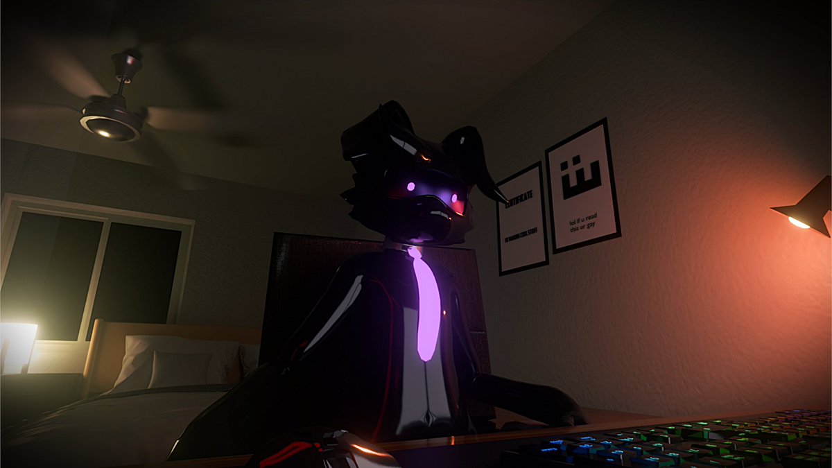 BurntDoggi's tweet photo. pov: me at my desk at 4am with 300 notifications from twitter... <3
#LatexFur #rubberfur https://t.co/Mi5nBdGCPY