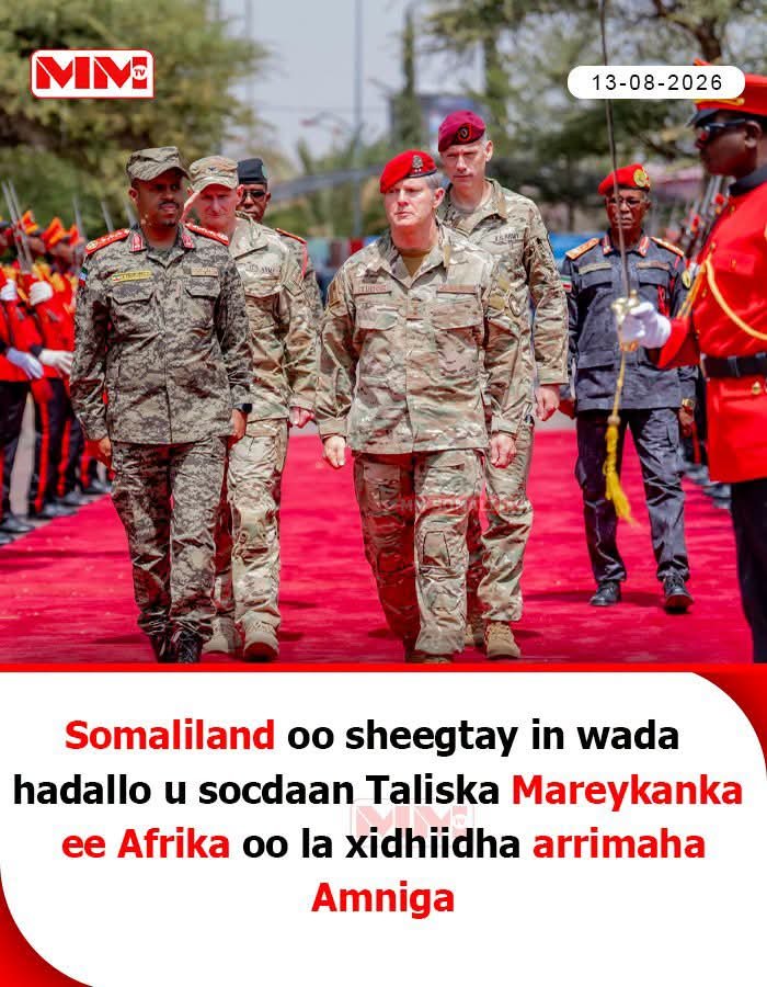 MMSomalitv's tweet photo. #Somaliland says talks with @USAfricaCommand are progressing positively, focused on maritime security &amp; defense cooperation.

Amb. Bashir Goud tells @FoxNews Somaliland is stable, strategically located &amp; ready to work closely with the US. https://t.co/MHG2pDJwia