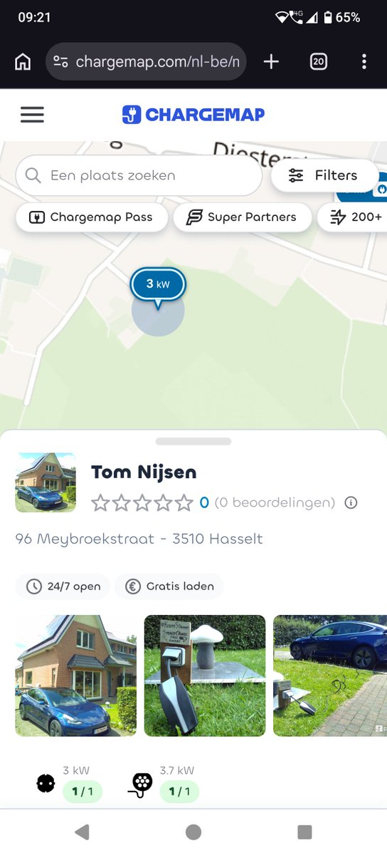 KermtStroomt's tweet photo. Na al 10 jaar geregistreerd te staan op @Chargemap met mijn #FreeEnergy #SmartChargeEV van #KermtStroomt is gisteren eindelijk iemand gratis #zonnestroom 🌞komen laden tijdens de #solareclips!
Op 1u tijd 2kWh geladen in de Twizzy, zodat ze 30km verder tot thuis konden geraken 💪. https://t.co/9yutv39QWe