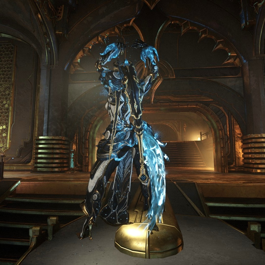capybarasarah's tweet photo. Recently obsessed with this Dagath skin and the new signa looks soooo good with it!!

#warframe #warframerunway #dagathwarframe https://t.co/45Jz6VWk2f