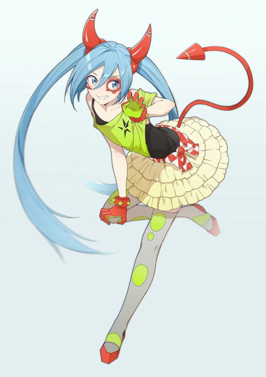suica_m01's tweet photo. 😈DE:MONSTAR😈
#初音ミク https://t.co/a2eHjy530O