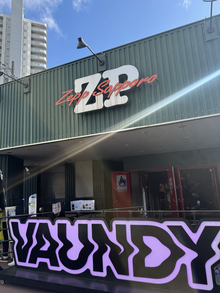 515gnu's tweet photo. 到着〜✨

VAWS one man live
"ART Work Studio live 002"
at Zepp Sapporo
DAY 2 https://t.co/Vo9zRDs1Ua