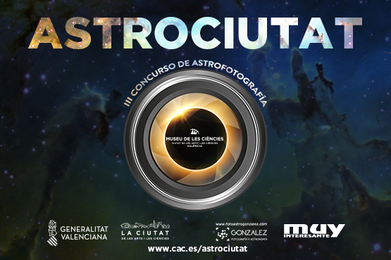 CACiencies's tweet photo. 🌖🌗🌘🌑Si eres aficionado a la astrofotografía, has hecho fotos del último eclipse solar o tienes imágenes de otros ¡#AstroCiutat es tu concurso! 

Esta tercera edición está dedicada a este fenómeno astronómico 

Consulta las bases en https://t.co/YgVGB15PdO y ¡participa! https://t.co/iypqppmEB6