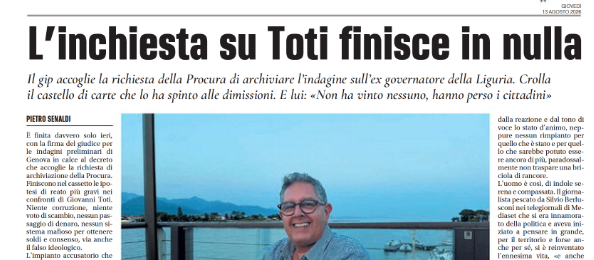 Siddh60's tweet photo. E cosรฌ il golpe fatto dalla vergognosa procura di #Genoca รจ riuscito perfettamente!
L'inchiesta un nulla di fatto creato per far dimettere un governatore eletto dal popolo!
Una vergogna degna dei processi staliniani o di quelli che il #comunista #DeMoraes fa per conto di #Lula in #Brasile.
E a queste #togherosse infedeli e deviate nessuno farร niente!
#Toti