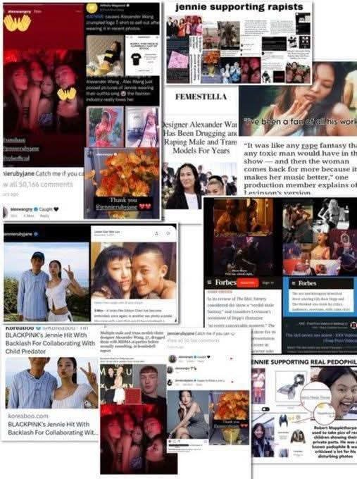 slyvvern's tweet photo. jennie has associated and collaborated with ppl like levinson, alexander who are grapiest and child pred4tor. jisoo has defended her absu4r brother and BLACKPINK have worked with Dr Luke and have shown support for Chris Brown. yet somehow yall still want to preach about “morals” https://t.co/9fONqzsdk7