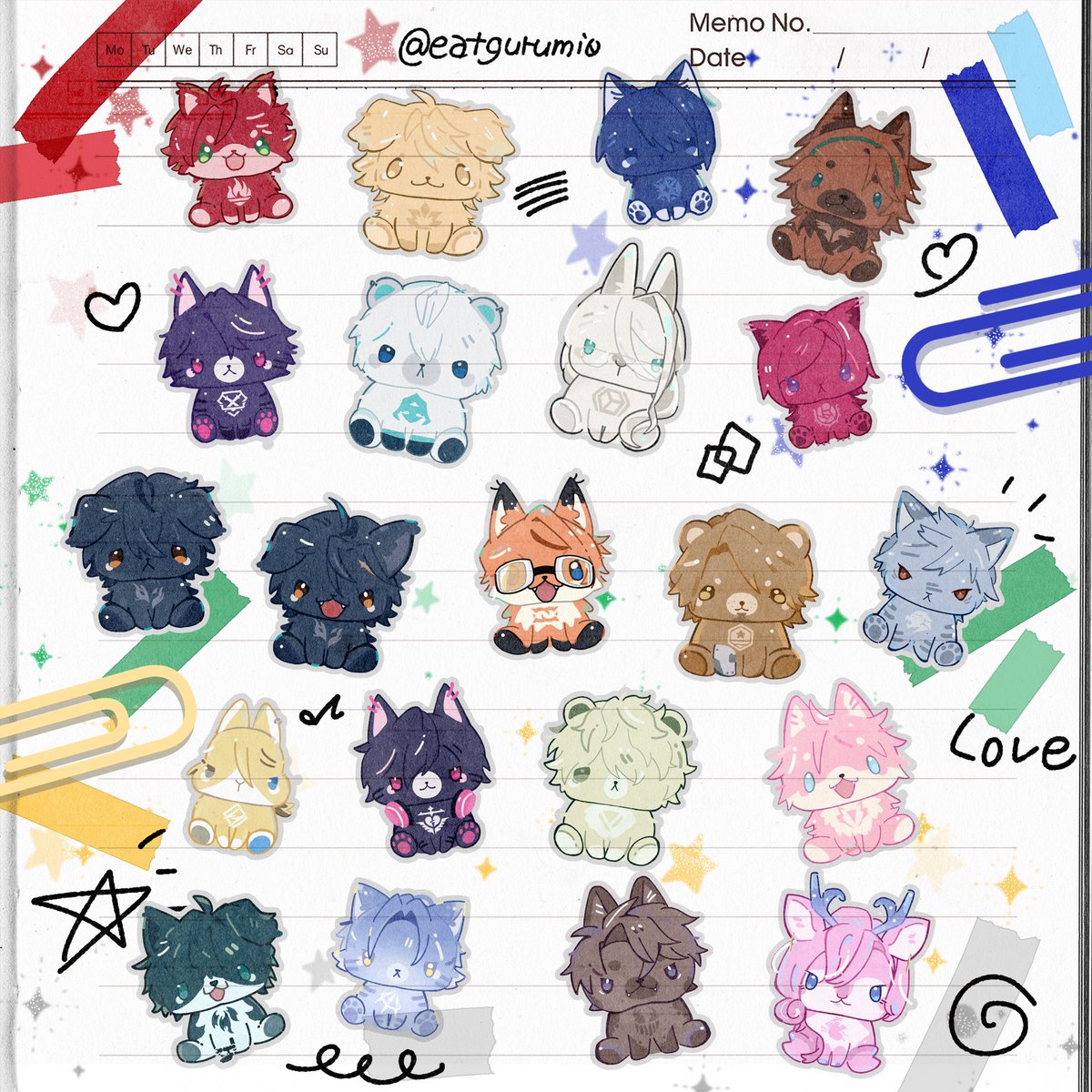 eatgurumi0's tweet photo. #エリオスR_FA https://t.co/YG4X5klcUb