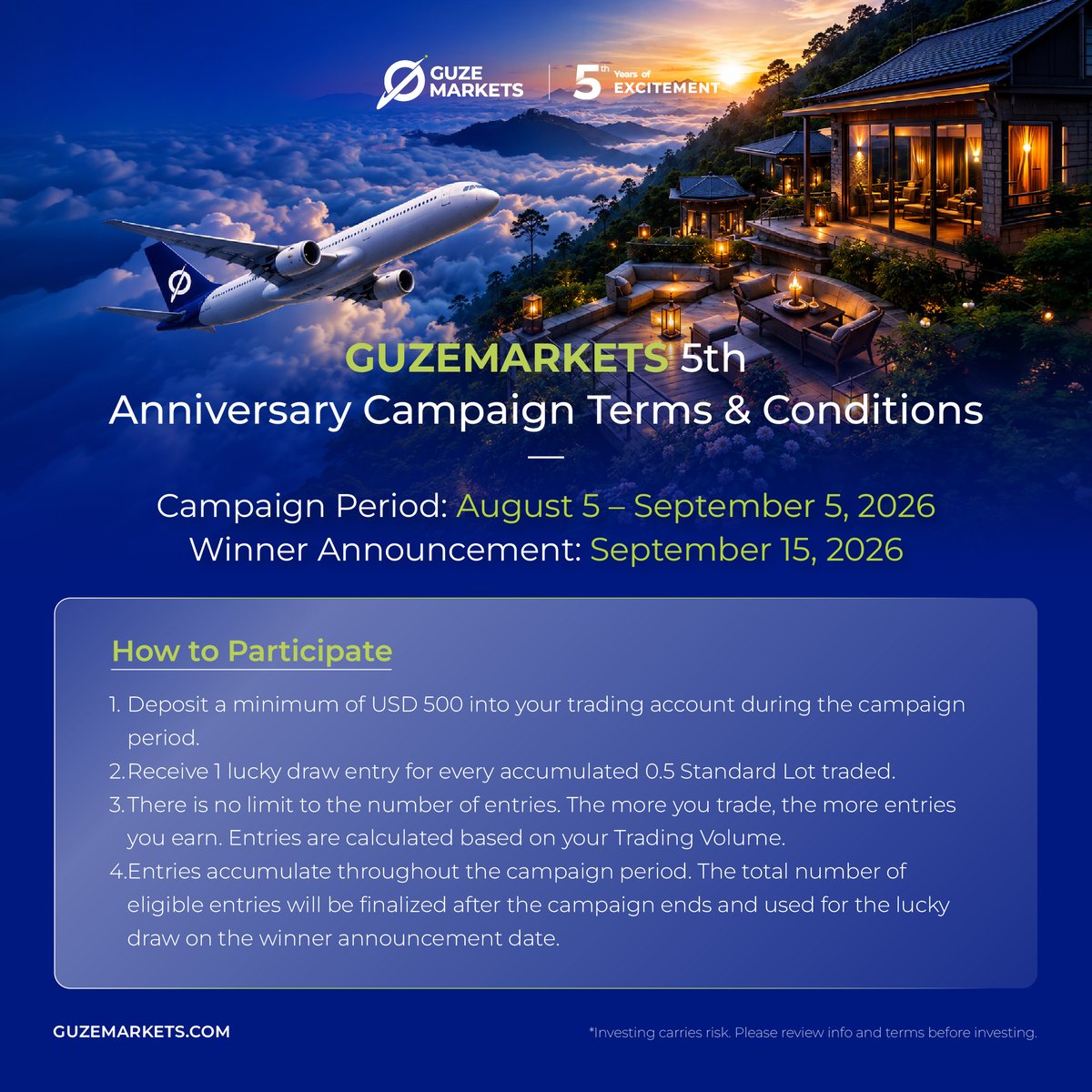 GuzeMarkets's tweet photo. Promotion Terms https://t.co/Si5PXNvq0C