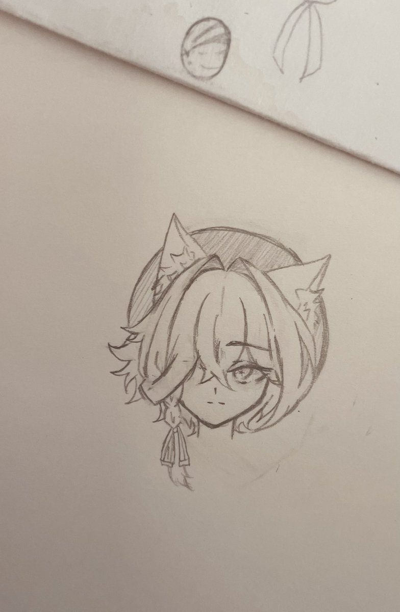 akeboshi_sui's tweet photo. 前に描いてた明星のお顔のデザイン若干変えてみた
あと髪も後ろで結ぶことにした(描くの普通にむずかった)
#イラスト https://t.co/zXmvgQ3nTU