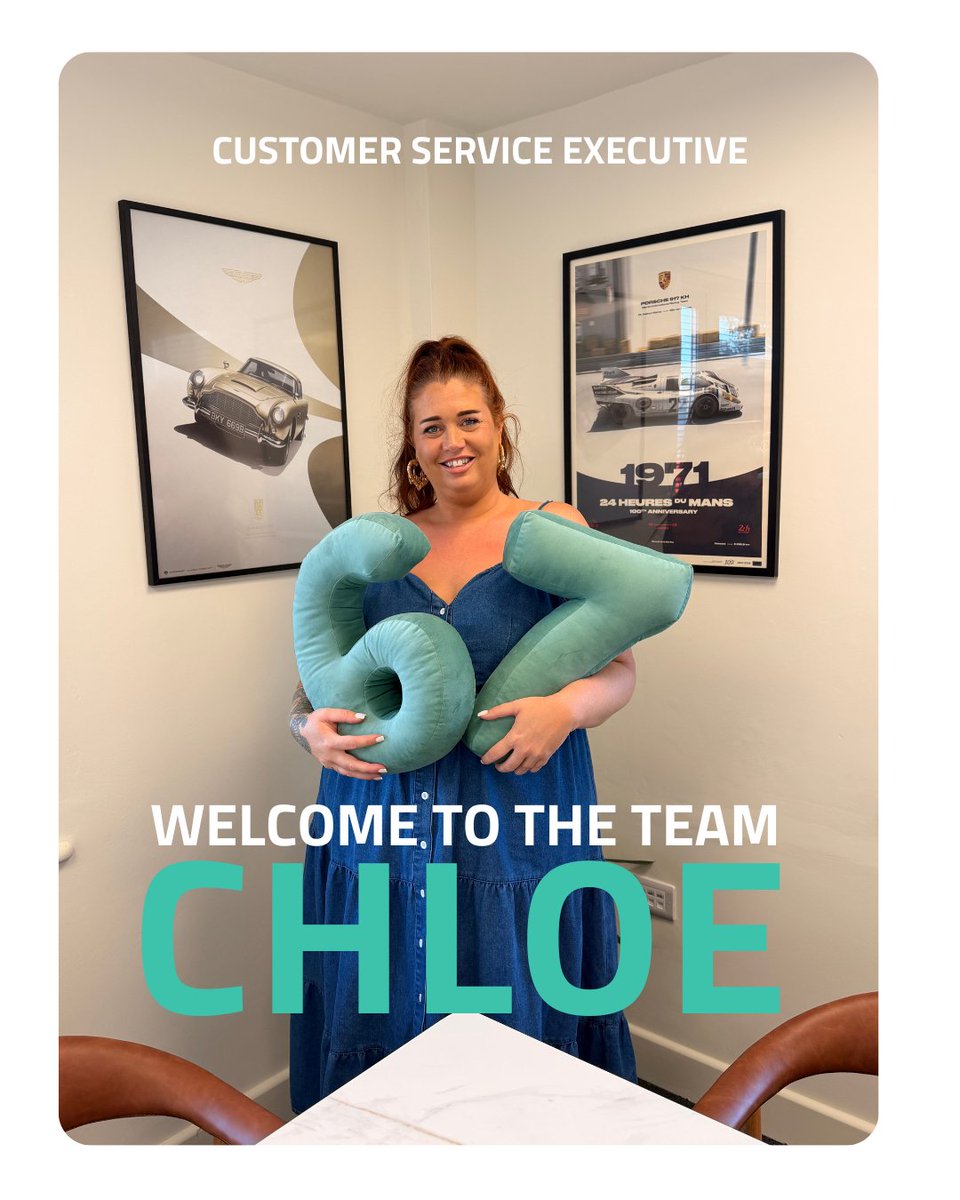 67degreesuk's tweet photo. 👋 Meet Chloe, our new Client Services Executive!

Chloe will be supporting our dealers day to day, helping with client requests, support emails and keeping conversations moving in our WhatsApp groups.

Welcome to the team, Chloe! 🙌 https://t.co/KGaZ5d0iIe