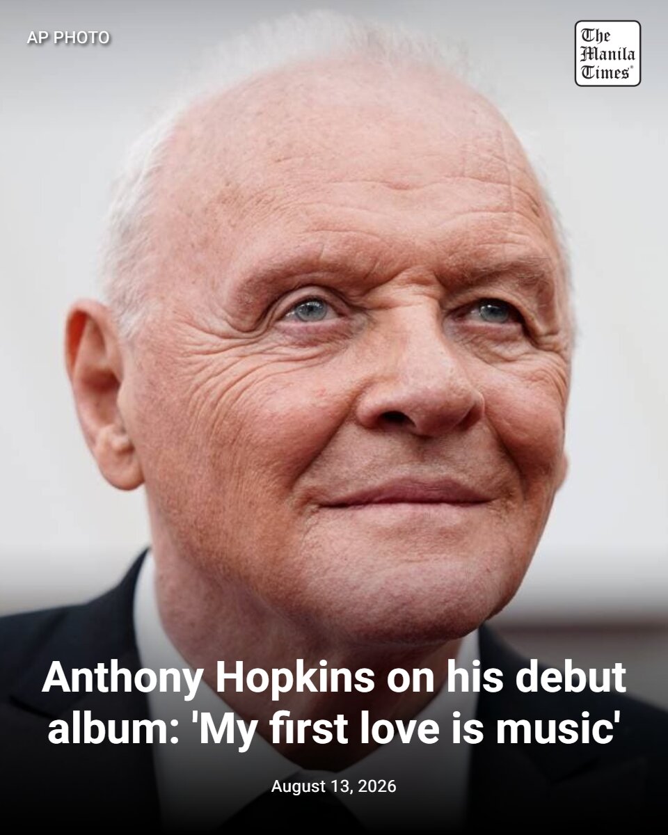 TheManilaTimes's tweet photo. NEW YORK — It may be hard to believe, but even Sir Anthony Hopkins doubts himself sometimes.
Read more: https://t.co/PMY3iHtYfQ https://t.co/s5ygNpHQ78