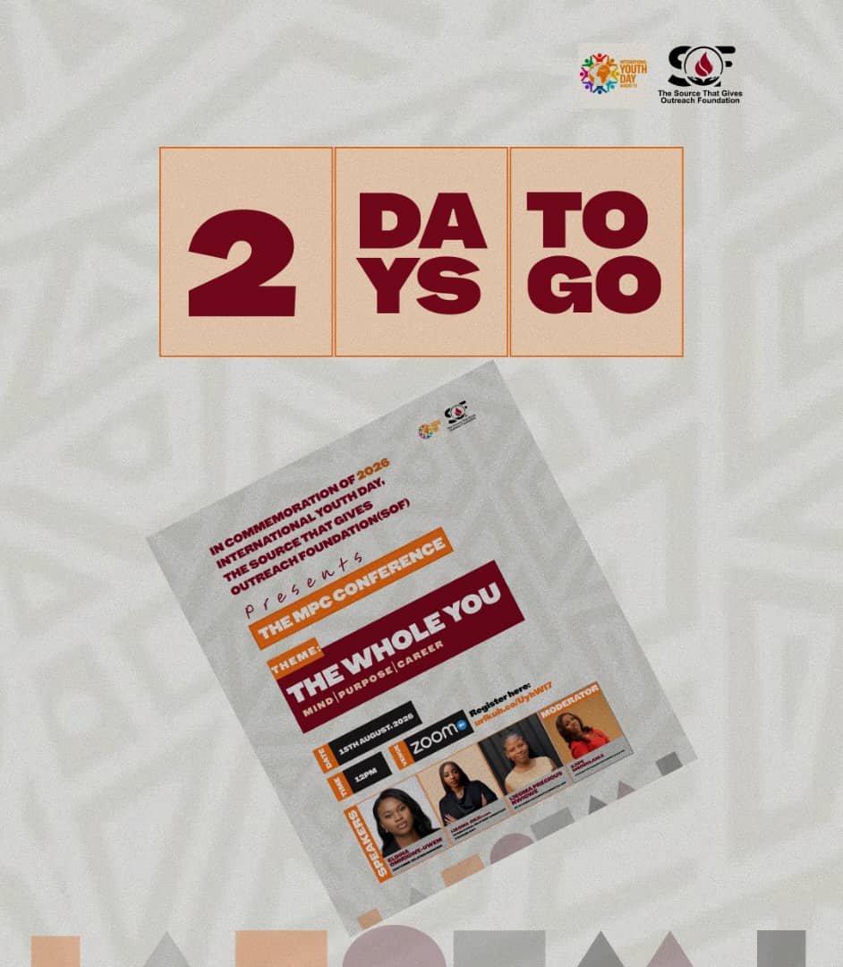 theSOF__ng's tweet photo. 2 Days to go to The MPC Conference!
Yet to register? 
You wouldn't want to miss this, register now through this link:https://t.co/fi53f0r2Fb

#MPCC
#TheWholeYou https://t.co/nnC4v41SEp