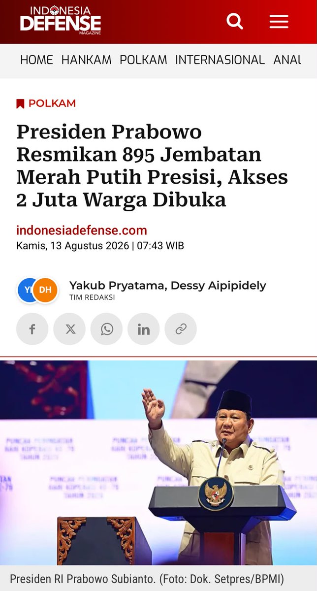 rahmamiraa's tweet photo. Ketangguhan pangan dan energi adalah landasan kekuatan bangsa agar tidak rapuh terhadap gejolak internasional.
Perkuat Perkokoh NKRI https://t.co/XuxB76li7H
