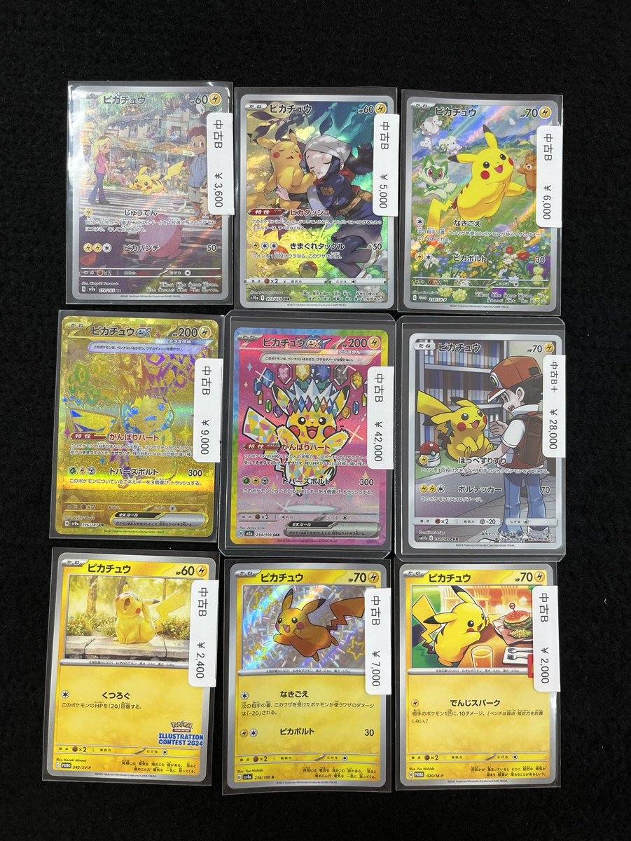 L*石様 ピカチュウ コレクション　まとめ売り　6点セット 👑商品情報👑 ピカチュウ特価品、 大量発生チュウ！⚡⚡⚡ 234/193