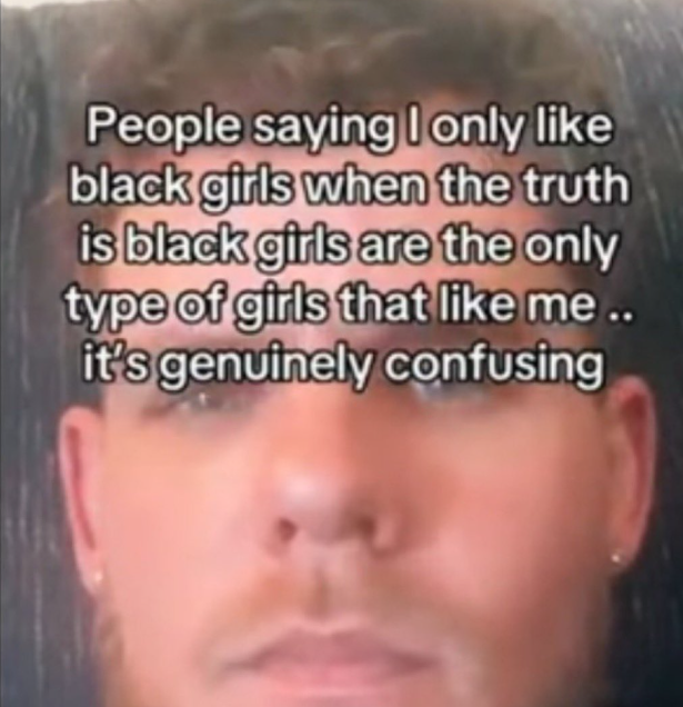 FStillman99867's tweet photo. @AfricanDoll__ Most "whit" men who date Black women are insecure about their race/racial identity, lmfaooo. There is even a video of a white guy explaining the low-divorce myth and its relationship to white men who can't marry or date white women. https://t.co/Yx34cdrA6x