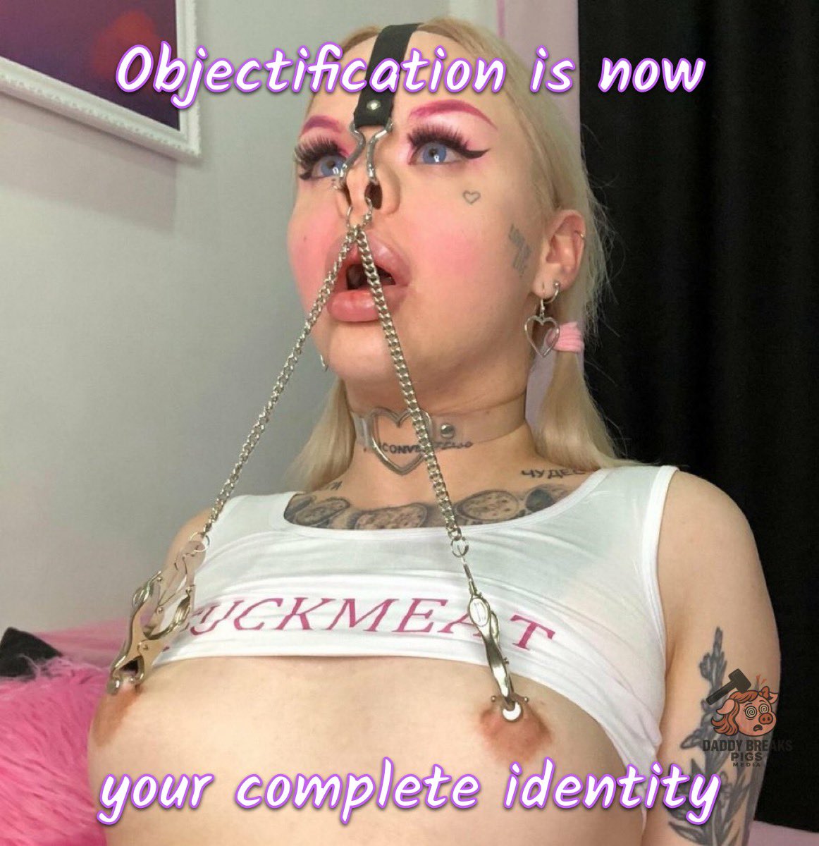 PWestron63299's tweet photo. Busy today fuck toys.

Tell Daddy how badly you want to removed from society and be completely objectified into trophy property. https://t.co/dICWlneu4d