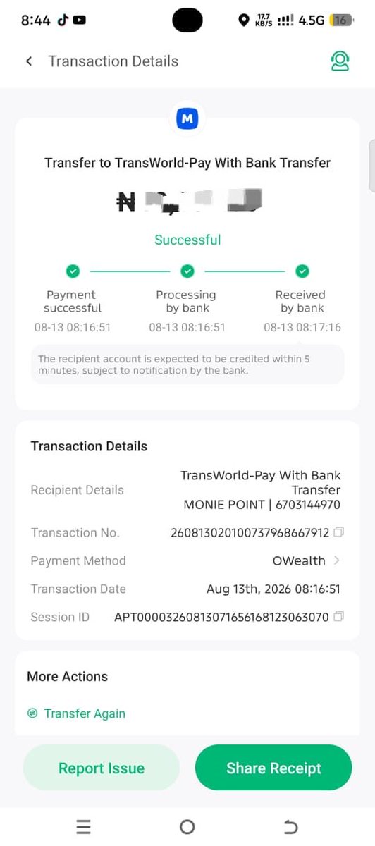 bobson484's tweet photo. Hello @nairacapitalhq purchased this account this morning but I still haven't received it or the login credentials. I have contacted support several times, but the issue has not been resolved.
Please check my order, if possible reply to my here on X https://t.co/3TvAGcDRzP