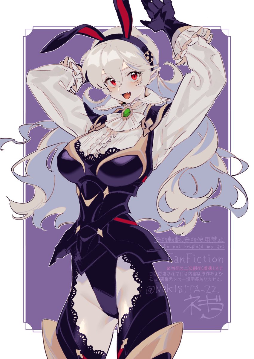 NOKISITA_22's tweet photo. かむい様🖤(バニーはいつ描いてもよい) https://t.co/VpxGBNXgxf